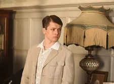 Taron Egerton as Edward Brittain - even the lampshade has tassels